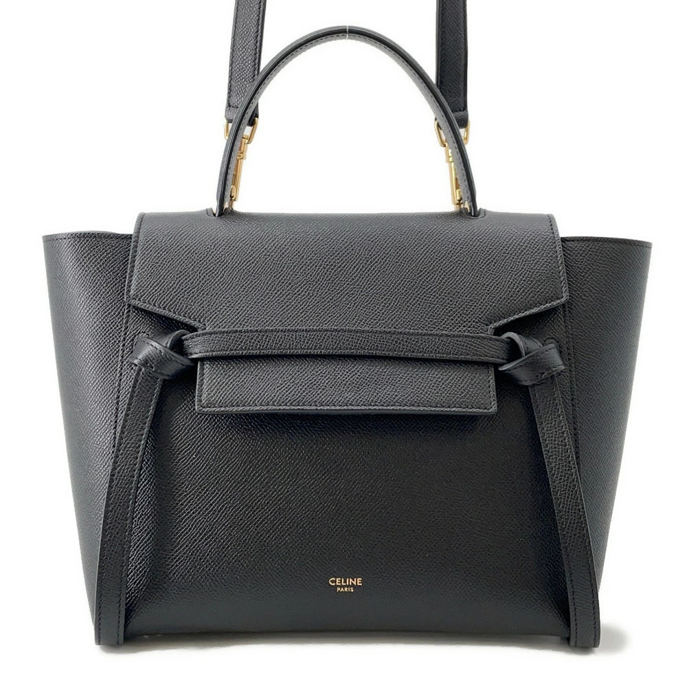 Celine Handbag Belt Bag Body Crossbody Bag Black